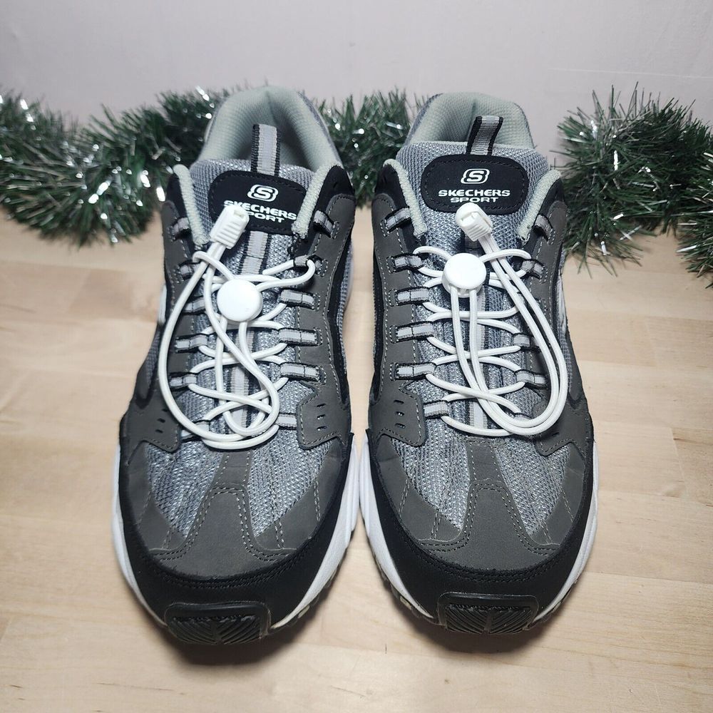 SKECHERS Stamina - Cutback Men's‎ Shoes With Elastic Laces SZ 11